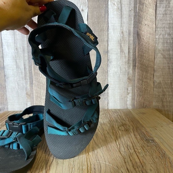 Teva Men\'s Teal and Black Sandals main image 8